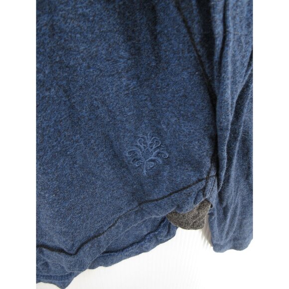 Robert Graham Shirt Large Pullover T Tee Heathered Slub Cotton Crewneck - Picture 4 of 13